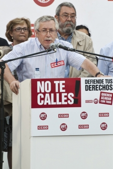 Secretario General de CC.OO Ignacio Fernández Toxo.