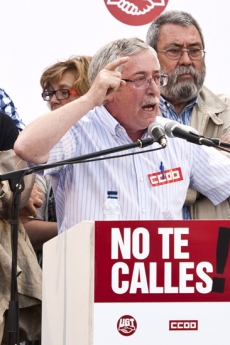 Secretario General de CC.OO Ignacio Fernández Toxo.