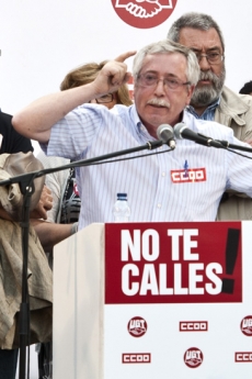 Secretario General de CC.OO Ignacio Fernández Toxo.