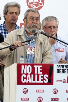 Secretario General de UGT Candido Mendez.