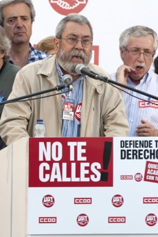 Secretario General de UGT Candido Mendez.