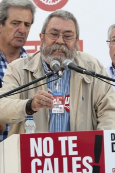 Secretario General de UGT Candido Mendez.