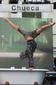 The Soap. cabaret circus in the proclamation gay pride 2012