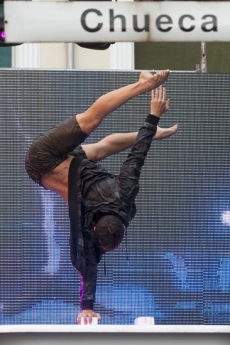 The Soap. cabaret circus in the proclamation gay pride 2012