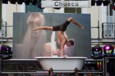 The Soap. cabaret circus in the proclamation gay pride 2012