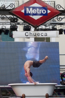 The Soap. cabaret circus in the proclamation gay pride 2012