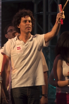 Pedro Zerolo (Councillor PSOE Council Madrid) Gay pride demonstration 2012, equal marriage and equality without cuts