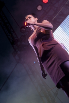 Singer Selena. Gay pride demonstration 2012, equal marriage and equality without cuts