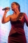 Singer Selena. Gay pride demonstration 2012, equal marriage and equality without cuts